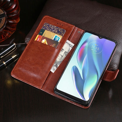 For Blackview A85 idewei Crazy Horse Texture Leather Phone Case with Holder(Sky Blue) - More Brand by idewei | Online Shopping UK | buy2fix