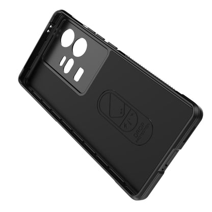 For vivo iQOO 11 Pro 5G Magic Shield TPU + Flannel Phone Case(Dark Blue) - vivo Cases by buy2fix | Online Shopping UK | buy2fix