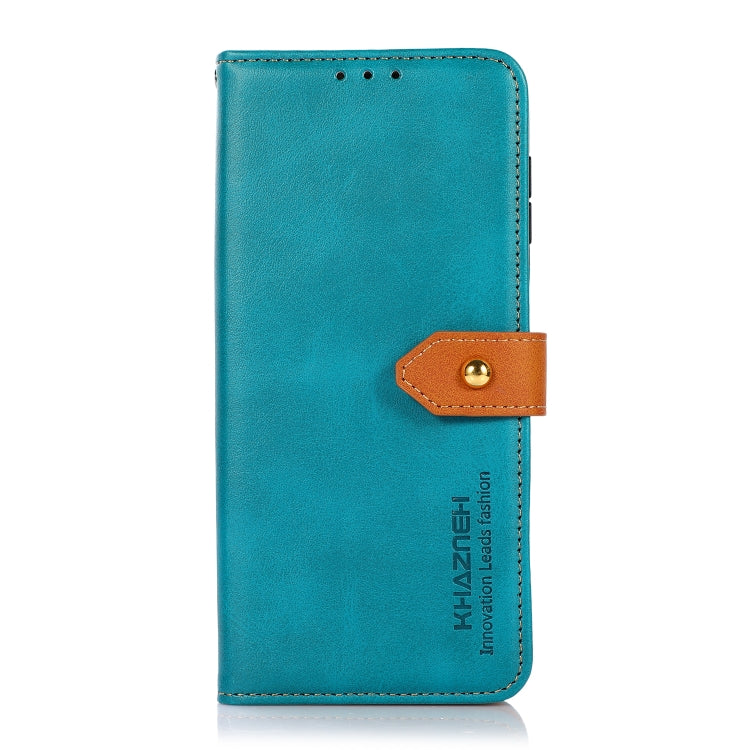 For Xiaomi Redmi K70 5G / K70 Pro 5G KHAZNEH Cowhide Texture Flip Leather Phone Case(Blue) - Xiaomi Cases by buy2fix | Online Shopping UK | buy2fix