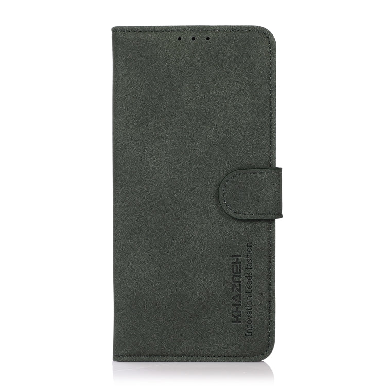 For Xiaomi Redmi Note 13 Pro+ 5G Global KHAZNEH Matte Texture Leather Phone Case(Green) - Note 13 Pro+ Cases by buy2fix | Online Shopping UK | buy2fix