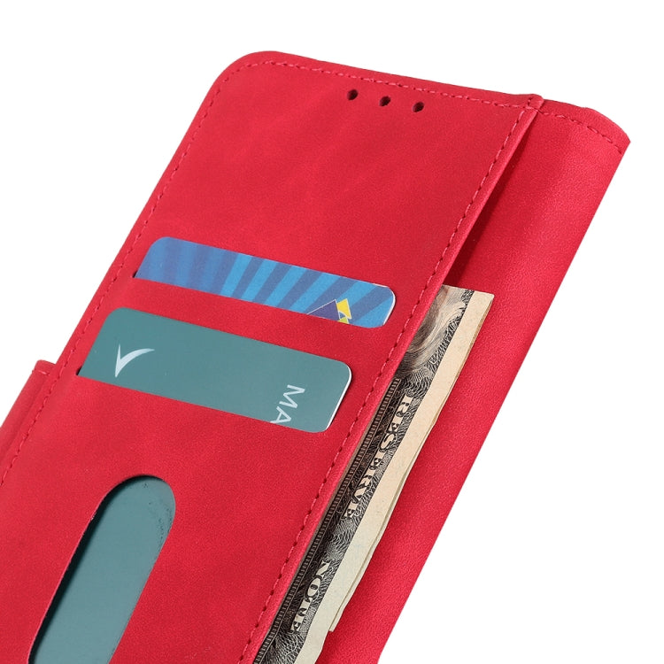For Xiaomi Redmi Note 13 4G KHAZNEH Retro Texture Flip Leather Phone Case(Red) - Note 13 Cases by buy2fix | Online Shopping UK | buy2fix