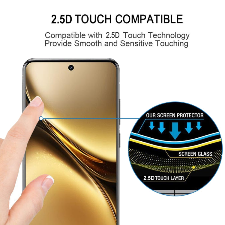 For vivo X200 3D Curved Edge Full Screen Tempered Glass Film - X200 Tempered Glass by buy2fix | Online Shopping UK | buy2fix