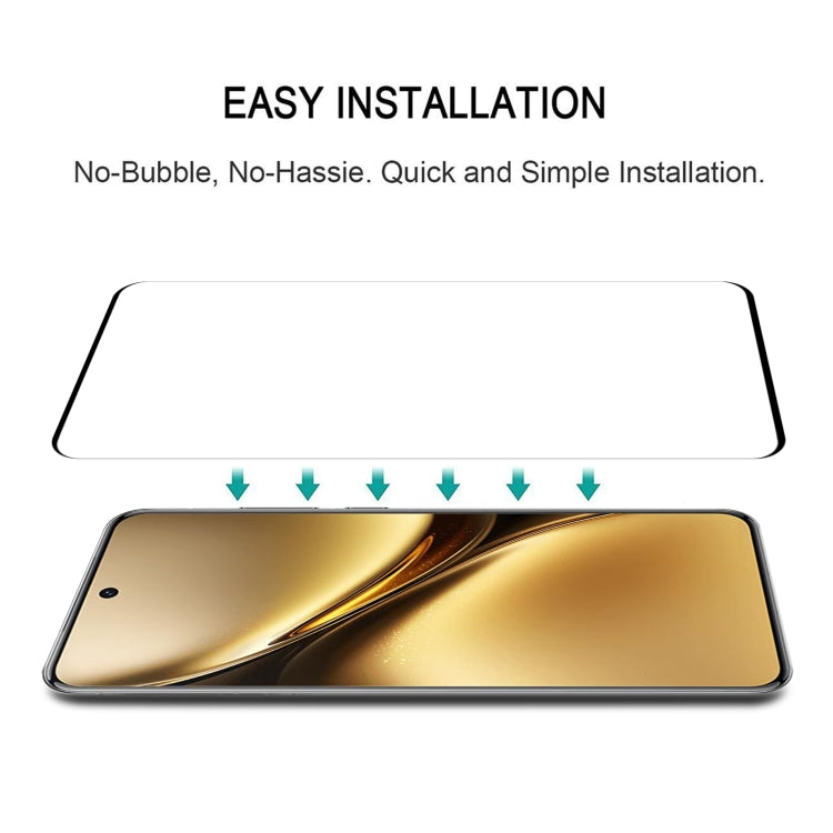 For vivo X200 3D Curved Edge Full Screen Tempered Glass Film - X200 Tempered Glass by buy2fix | Online Shopping UK | buy2fix