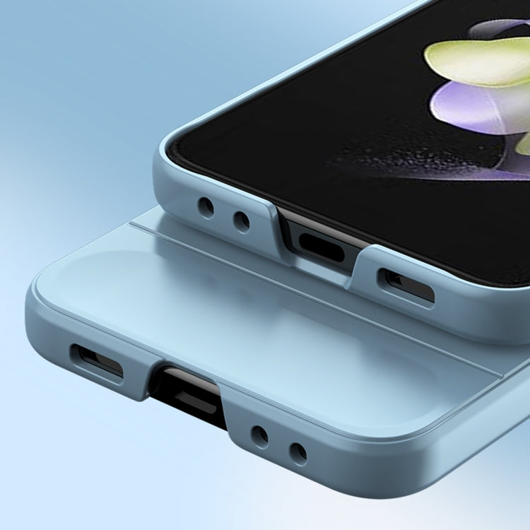 For Samsung Galaxy Z Flip5 Skin Feel Magic Shield Shockproof Phone Case(Black) - Galaxy Z Flip5 Cases by buy2fix | Online Shopping UK | buy2fix