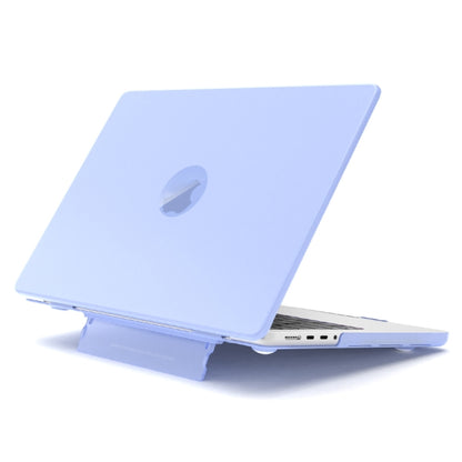 For Macbook Pro 16.2 2023 A2991/A2780 Frosted Translucent Laptop Protective Case(Purple) - MacBook Pro Cases by buy2fix | Online Shopping UK | buy2fix