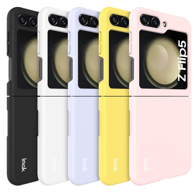 For Samsung Galaxy Z Flip5 IMAK JS-2 Series Colorful PC Case(Pink) - Galaxy Z Flip4 5G Cases by imak | Online Shopping UK | buy2fix