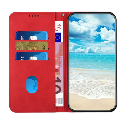 For Xiaomi Redmi K70 / K70 Pro Diamond Splicing Skin Feel Magnetic Leather Phone Case(Red) - K70 Pro Cases by buy2fix | Online Shopping UK | buy2fix