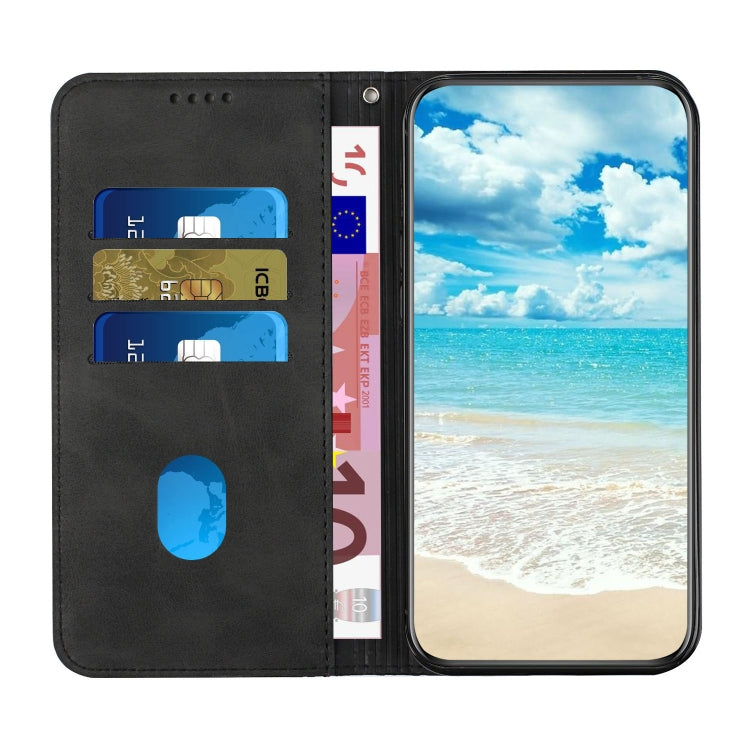 For Xiaomi Redmi K70 / K70 Pro Diamond Splicing Skin Feel Magnetic Leather Phone Case(Black) - K70 Pro Cases by buy2fix | Online Shopping UK | buy2fix