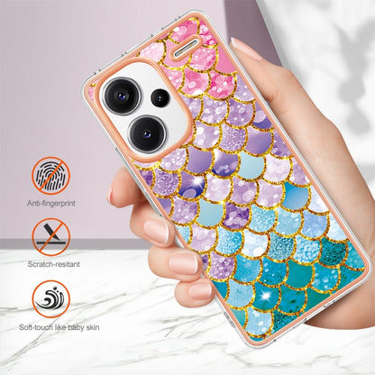 For Xiaomi Redmi Note 13 Pro+ 5G Electroplating IMD TPU Phone Case(Colorful Scales) - Note 13 Pro+ Cases by buy2fix | Online Shopping UK | buy2fix