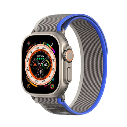 For Apple Watch 8 41mm DUX DUCIS YJ Series Nylon Watch Band(Blue) - Watch Bands by DUX DUCIS | Online Shopping UK | buy2fix