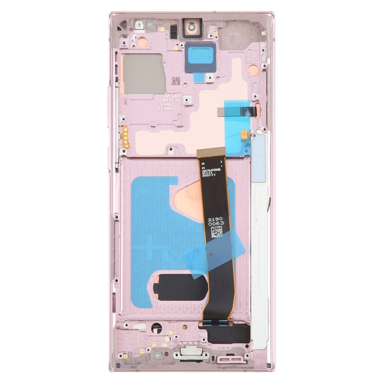 For Samsung Galaxy Note20 Ultra 5G SM-N986B 6.78 inch OLED LCD Screen Digitizer Full Assembly with Frame (Gold) - Galaxy Note Series Parts by buy2fix | Online Shopping UK | buy2fix