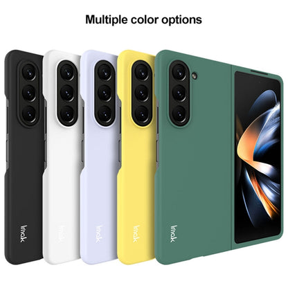 For Samsung Galaxy Galaxy Z Fold5 IMAK JS-2 Series Colorful PC Case(Black) - Galaxy Z Fold5 Cases by imak | Online Shopping UK | buy2fix