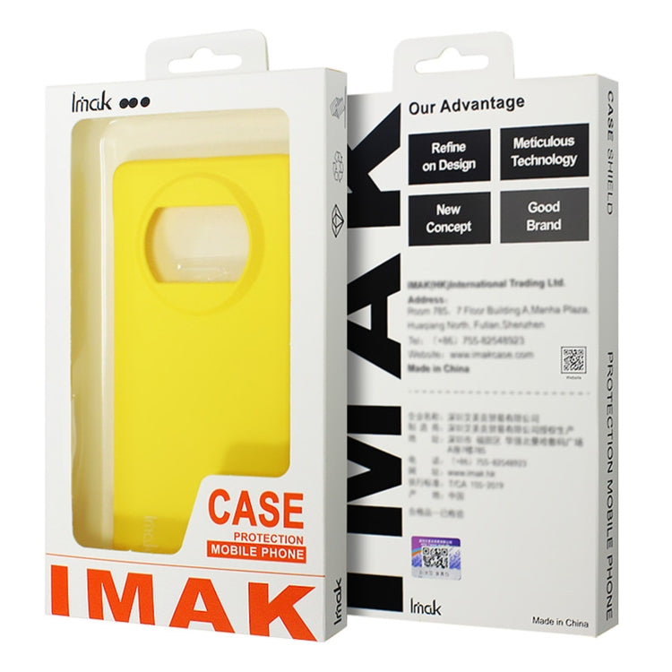 For Samsung Galaxy Galaxy Z Fold5 IMAK JS-2 Series Colorful PC Case(Yellow) - Galaxy Z Fold5 Cases by imak | Online Shopping UK | buy2fix