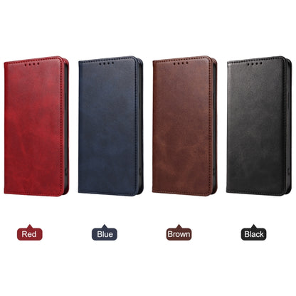 For Xiaomi Redmi Note 12 Pro 5G Global Magnetic Closure Leather Phone Case(Brown) - Xiaomi Cases by buy2fix | Online Shopping UK | buy2fix