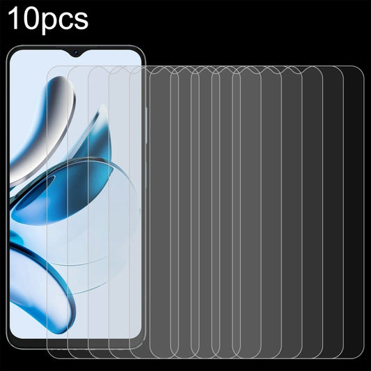 For Blackview Oscal Tiger 10 10pcs 0.26mm 9H 2.5D Tempered Glass Film - For Blackview by buy2fix | Online Shopping UK | buy2fix