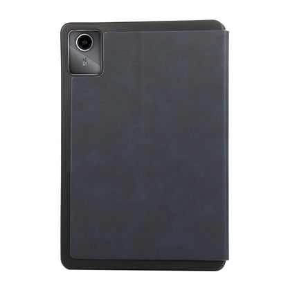 For Lenovo Tab M11 / Xiaoxin Pad 11 2024 PU Flip Tablet Protective Leather Tablet Case(Dark Blue) - Lenovo by buy2fix | Online Shopping UK | buy2fix