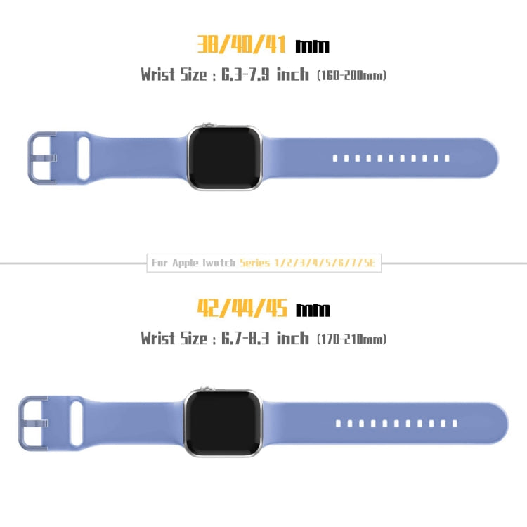 For Apple Watch SE 44mm Pin Buckle Silicone Watch Band(Cyan Blue) - Watch Bands by buy2fix | Online Shopping UK | buy2fix