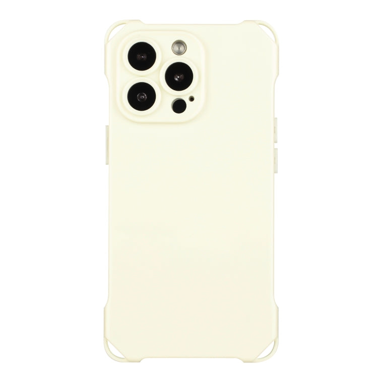 For iPhone 16 Pro Max Four-corner Shockproof TPU Phone Case(White) - iPhone 16 Pro Max Cases by buy2fix | Online Shopping UK | buy2fix