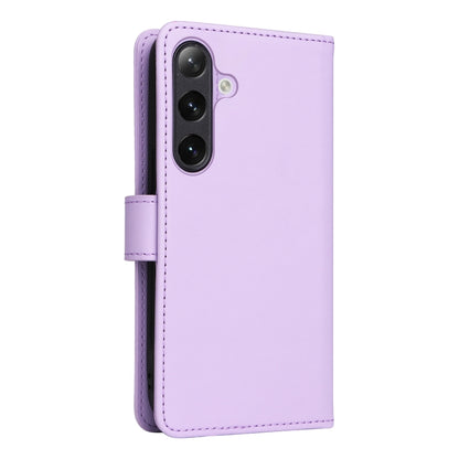 For Samsung Galaxy S24 5G BETOPNICE BN-005 2 in 1 Detachable Imitate Genuine Leather Phone Case(Light Purple) - Galaxy S24 5G Cases by BETOPNICE | Online Shopping UK | buy2fix