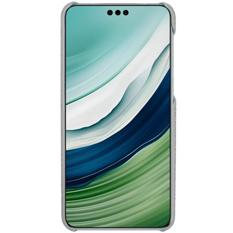 For Huawei Mate 60 Pro / 60 Pro+ imak Ruiyi Series Cloth Texture PU + PC Phone Case(Light Grey) - Huawei Cases by imak | Online Shopping UK | buy2fix