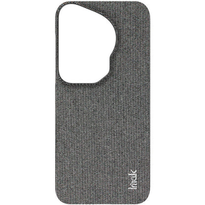 For Huawei Pura 70 Ultra imak Ruiyi Series Cloth Texture PU + PC Phone Case(Dark Grey) - Huawei Cases by imak | Online Shopping UK | buy2fix