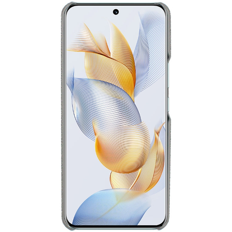 For Honor 90 5G imak Ruiyi Series Cloth Texture PU + PC Phone Case(Dark Grey) - Honor Cases by imak | Online Shopping UK | buy2fix