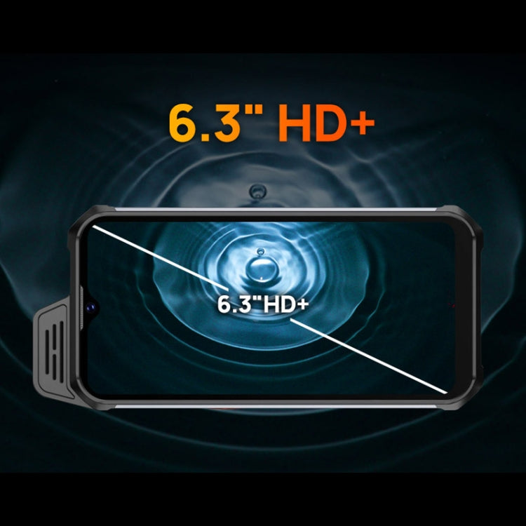 UNIWA W888 HD+ Rugged Phone, 4GB+64GB, 6.3 inch Android 11 Mediatek MT6765 Helio P35 Octa Core up to 2.3GHz, NFC, OTG, Network: 4G(Black) - UNIWA by UNIWA | Online Shopping UK | buy2fix