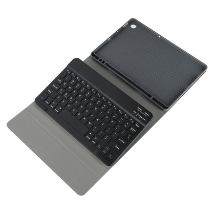 For Samsung Galaxy Tab A9 Square Cap Bluetooth Keyboard Leather Case with Pen Slot(Dark Green) - Samsung Keyboard by buy2fix | Online Shopping UK | buy2fix