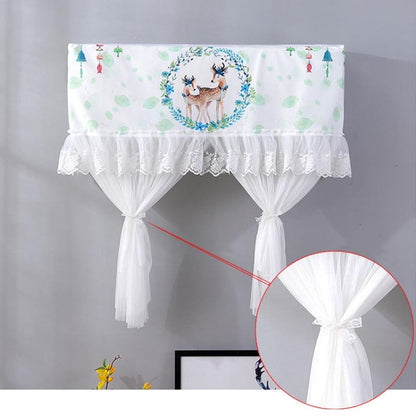 Do Not Take Dust-proof And Anti Direct Blowing Simple Wind Hanging Machine Air Conditioner Moon Cover, Size:Width 80 × Thickness 20 × Height 90cm(Striped Deer) - Dust Covers by buy2fix | Online Shopping UK | buy2fix