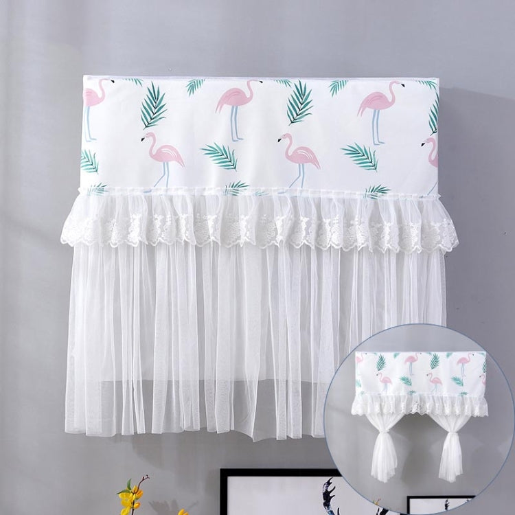 Do Not Take Dust-proof And Anti Direct Blowing Simple Wind Hanging Machine Air Conditioner Moon Cover, Size:Width 92 × Thickness 20 × Height 90cm(Flamingo) - Dust Covers by buy2fix | Online Shopping UK | buy2fix