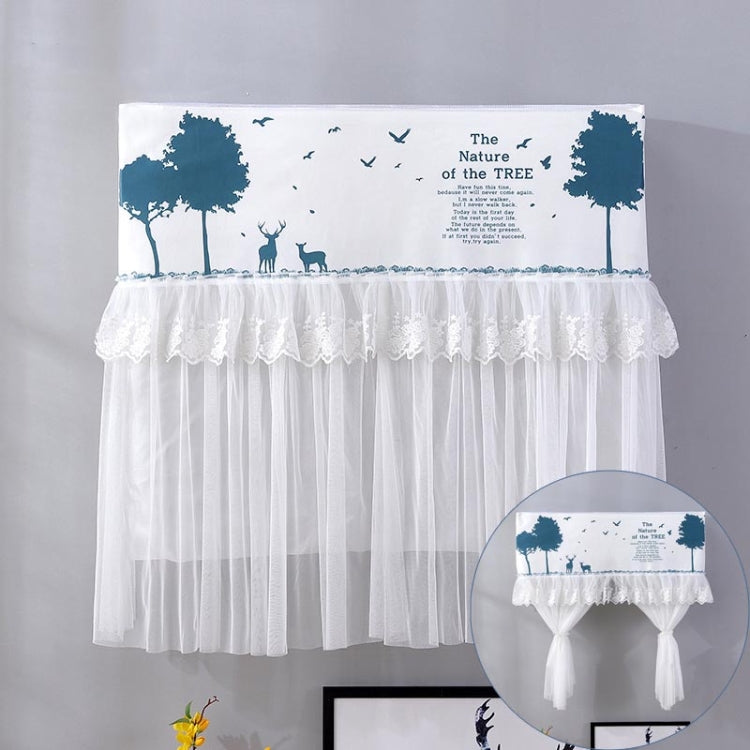 Do Not Take Dust-proof And Anti Direct Blowing Simple Wind Hanging Machine Air Conditioner Moon Cover, Size:Width 92 × Thickness 20 × Height 90cm(Shadow Of The Trees) - Dust Covers by buy2fix | Online Shopping UK | buy2fix