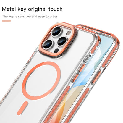 For iPhone 15 Pro Max Mutural Cushion Series MagSafe Magnetic Phone Case(Orange) - iPhone 15 Pro Max Cases by Mutural | Online Shopping UK | buy2fix