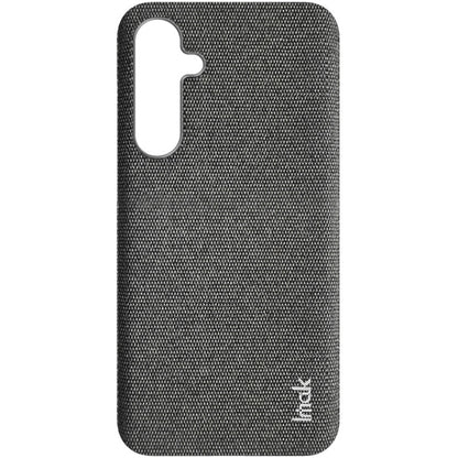 For Samsung Galaxy S23 FE 5G imak Ruiyi Series Cloth Texture PU + PC Phone Case(Dark Grey) - Galaxy S23 FE 5G Cases by imak | Online Shopping UK | buy2fix