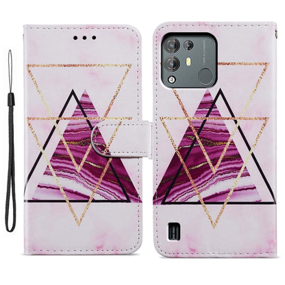 For Blackview A55 Pro Painted Pattern Horizontal Flip Leather Phone Case(Marble) - More Brand by buy2fix | Online Shopping UK | buy2fix