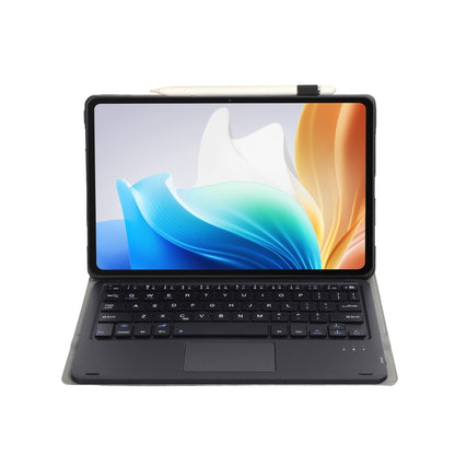 For OPPO Pad Air2 11.4 inch OP14-A TPU Ultra-thin Detachable Bluetooth Keyboard Leather Case with Touchpad(Black) - Others Keyboard by buy2fix | Online Shopping UK | buy2fix