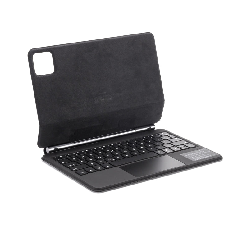 For Xiaomi Pad 6 / Pad Pro M11P-B-M611 Magnetic Bluetooth Keyboard Leather Tablet Case(Black) - Others Keyboard by buy2fix | Online Shopping UK | buy2fix