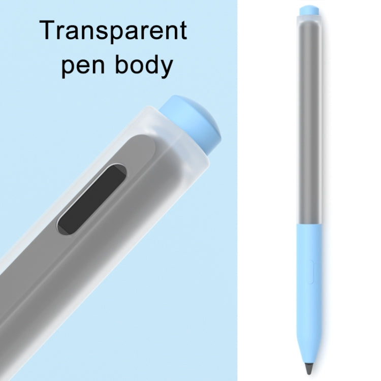 For Lenovo Xiaoxin Stylus Pen 2 Stylus Jelly Silicone Protective Cover(Sky Blue) - Pencil Accessories by buy2fix | Online Shopping UK | buy2fix