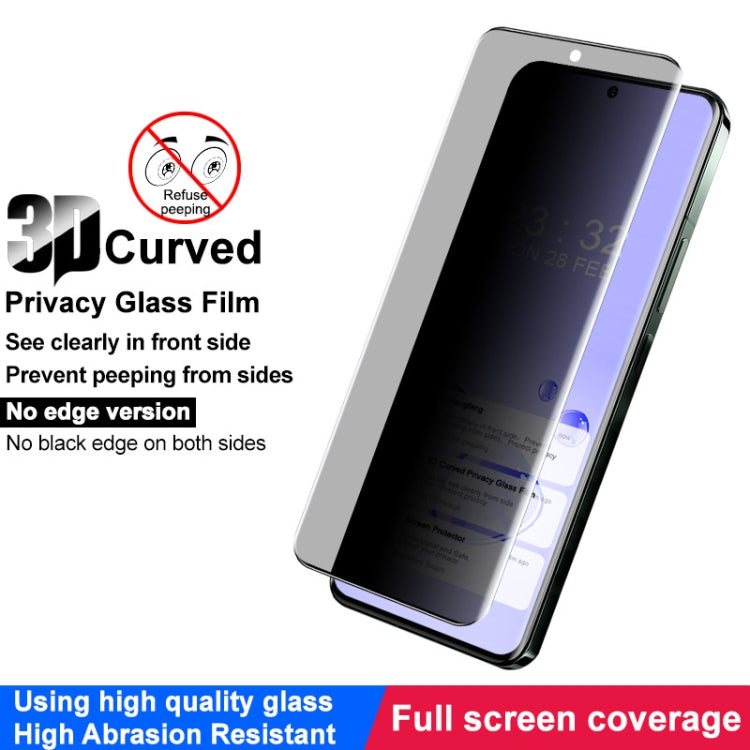 For Xiaomi 14 Pro 5G imak No Edge Version 3D Curved Privacy Full Screen Tempered Glass Film - 14 Pro Tempered Glass by imak | Online Shopping UK | buy2fix