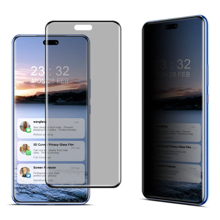 For Huawei Nova 12 Pro / 12 Ultra imak 3D Curved HD Full Screen Anti-spy Tempered Glass Protective Film - Huawei Tempered Glass by imak | Online Shopping UK | buy2fix