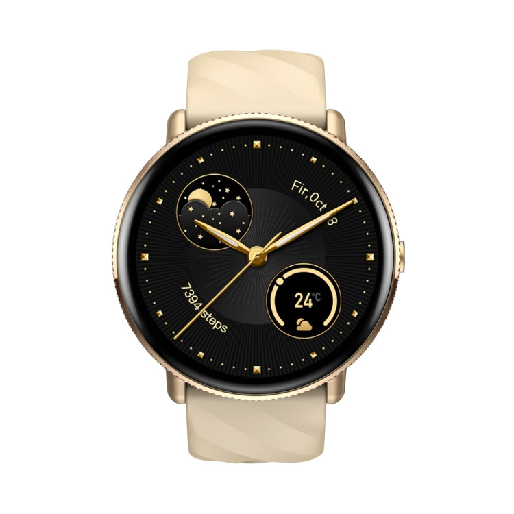 Zeblaze GTR 3 Pro 1.43 inch Screen Voice Calling Smart Watch, Support Heart Rate / Blood Pressure / Blood Oxygen(Gold) - Smart Watches by Zeblaze | Online Shopping UK | buy2fix