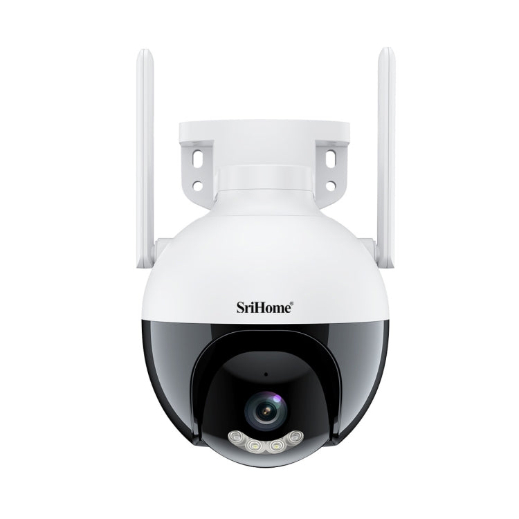 SriHome SH045 2MP DC5V IP66 Waterproof AI Auto Tracking Night Vision WiFi HD Camera(UK Plug) - Wireless Camera by SriHome | Online Shopping UK | buy2fix