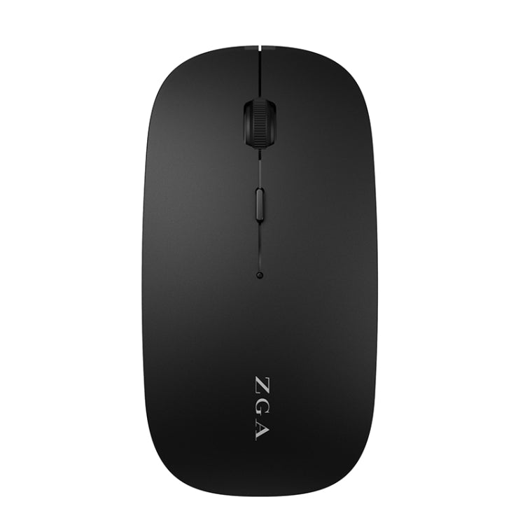 ZGA Chinchilla Dual Mode Wireless 2.4G + Bluetooth 5.0 Mouse(Black) - Wireless Mice by ZGA | Online Shopping UK | buy2fix