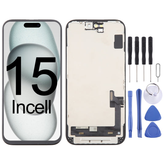 For iPhone 15 HD Incell LCD Screen - LCD Related Parts by buy2fix | Online Shopping UK | buy2fix