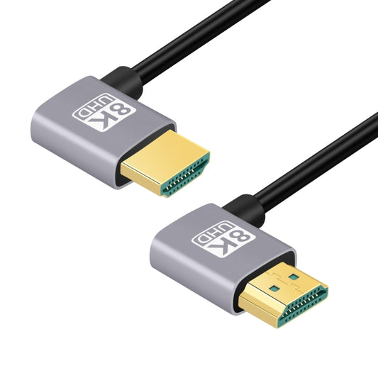 HDMI Male to HDMI Male Dual Elbow HD Audio Video Adapter Cable, Length:0.5m(Left Right Bend) - Cable by buy2fix | Online Shopping UK | buy2fix