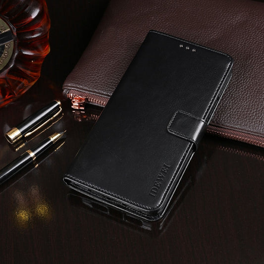 For Huawei P Smart S idewei Crazy Horse Texture Horizontal Flip Leather Case with Holder & Card Slots & Wallet(Black) - Huawei Cases by idewei | Online Shopping UK | buy2fix