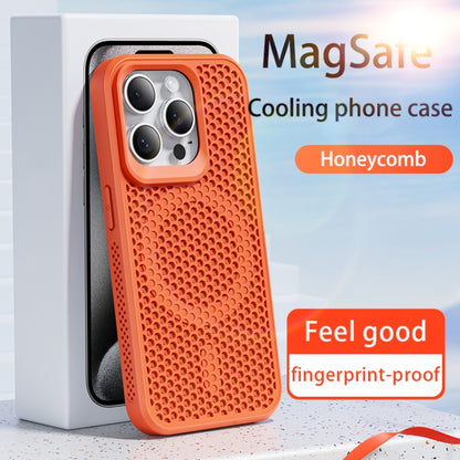 For iPhone 16 MagSafe Magnetic Heat Dissipation Phone Case(Sky Blue) - iPhone 16 Cases by buy2fix | Online Shopping UK | buy2fix