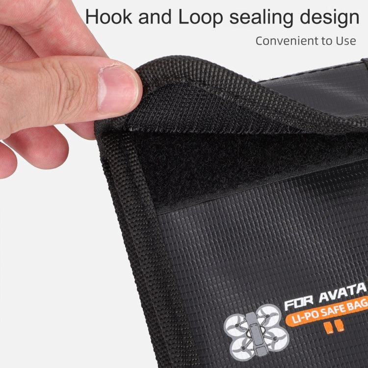 For DJI Avata 2 Sunnylife Battery Explosion-proof Safe Bag Protective Li-Po Safe Bag(For 3pcs Batteries) - Cases & Bags by Sunnylife | Online Shopping UK | buy2fix