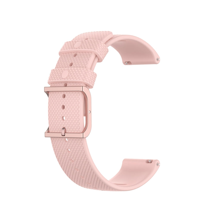 For Polar Ignite 20mm Dot Texture Watch Band(Light Pink) -  by buy2fix | Online Shopping UK | buy2fix
