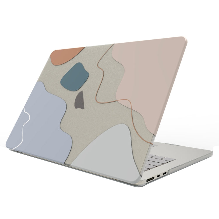 For MacBook Air 15 M2 A2941 / M3 A3114 UV Printed Pattern Laptop Frosted Protective Case(DDC-1309) - MacBook Air Cases by buy2fix | Online Shopping UK | buy2fix