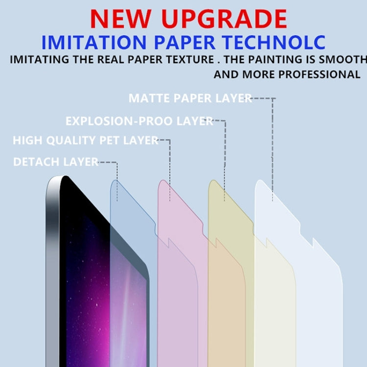 For iPad Pro 13 2024 50pcs Matte Paperfeel Screen Protector - iPad Pro 13 2024 Tempered Glass by buy2fix | Online Shopping UK | buy2fix